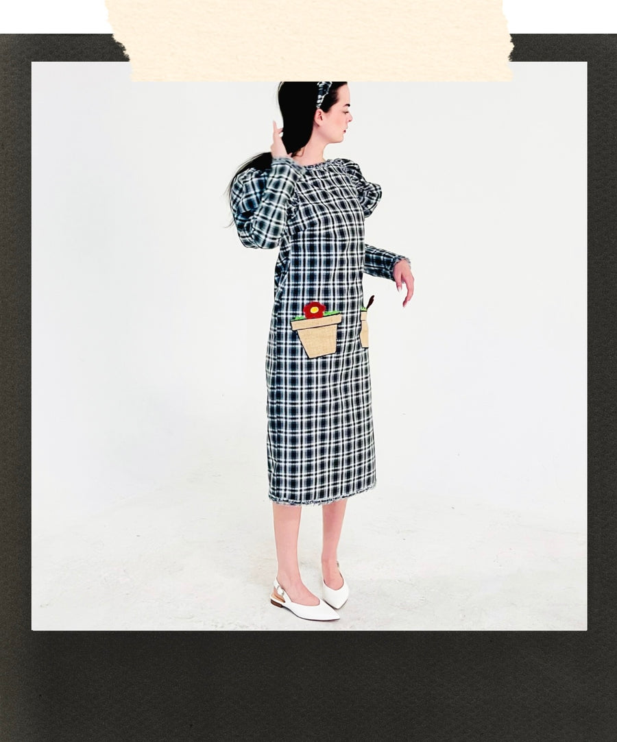 Flowerpot Pocket Dress